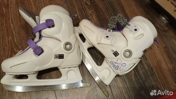 Коньки детские раздвижные