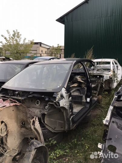 Форд фокус 2 рестайлинг кузов распил цвет чёрный