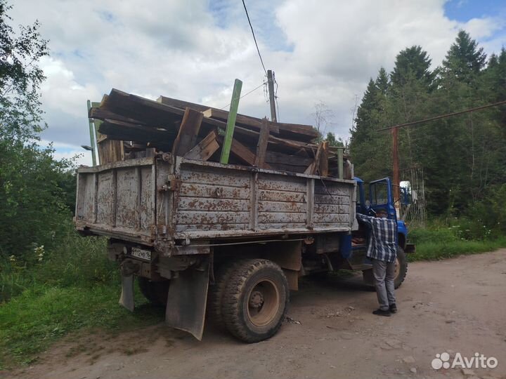 Вывоз мусора на полигон