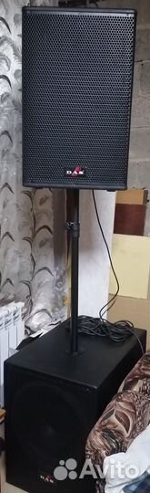 Комплект акустики Das audio. 2 4 кВт