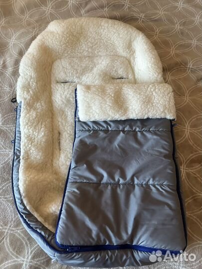 Конверт зимний на овчине