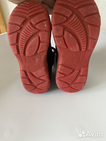 Ботинки демисезонные 25 26