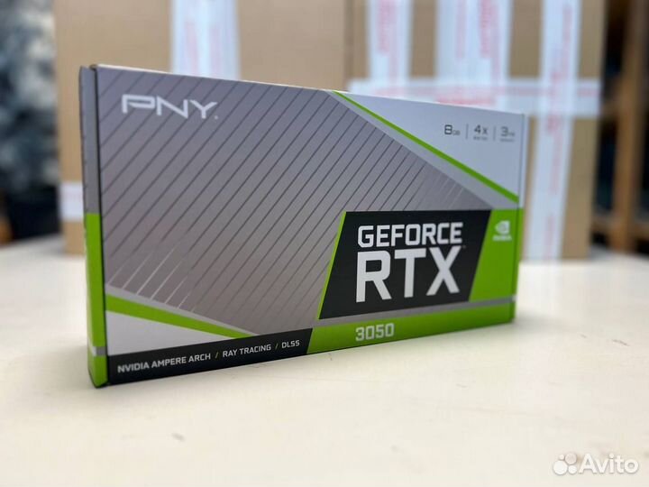 Новые PNY GeForce RTX 3050 8G dual