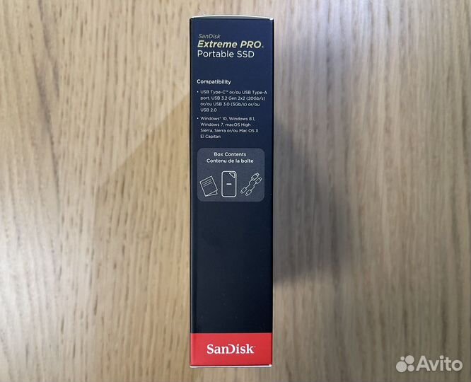 Внешний жесткий диск 1 тб sandisk extreme pro