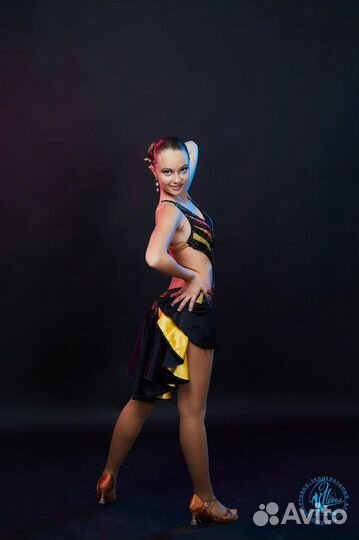 Платье для бальных танцев латина 38-40