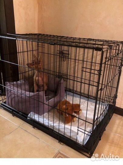 Клетка с 1ой дверцей размером 77см/54см/48см