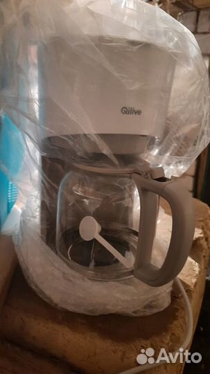 Кофеварка капельная новая