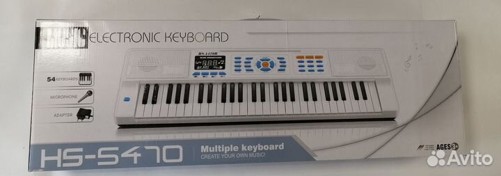 Электронный детский синтезатор