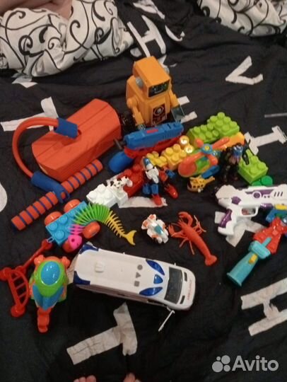 Игрушки пакетом, джампинг