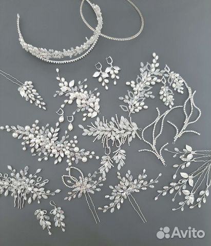 Украшение для волос на свадьбу или выпускной