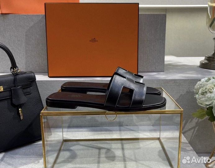 Шлепанцы Hermes