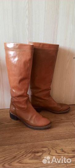Сапоги женские натуральная кожа 38 весна