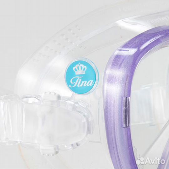 Маска для снорклинга с монолинзой Tina