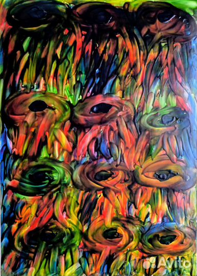 Картина А3 в единственном экземпляре