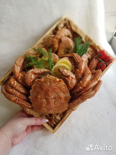 Подарочный набор крабы раки