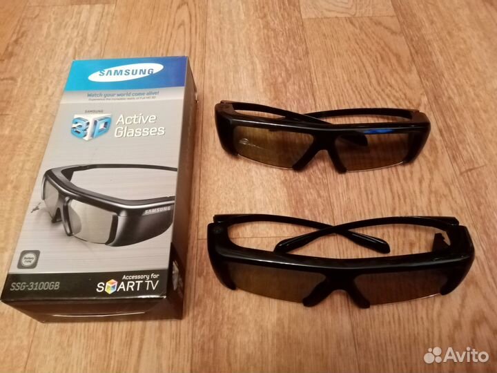 Активные 3D-очки для Smart TV SSG-3100GB черные