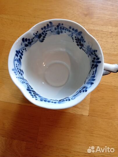Чайная пара гжель СССР