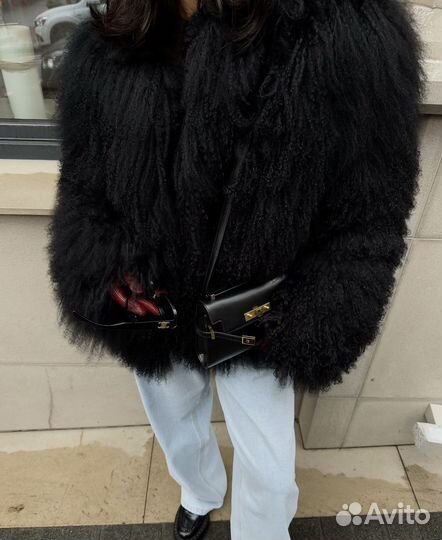 Шуба лама натуральная braschi fuffurza manzari