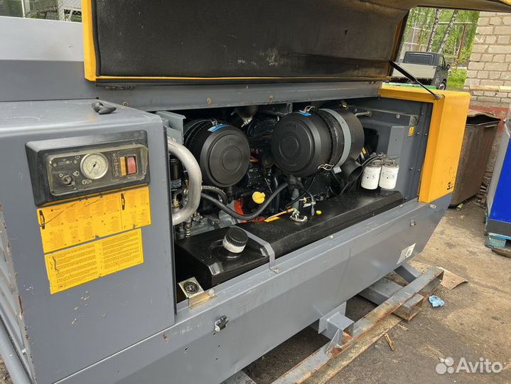 Дизельный компрессор Atlas Copco XAS186 б/у