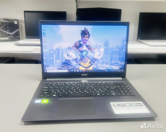 Игровой Acer core i3-7020U 8gb nvidia mx 2gb