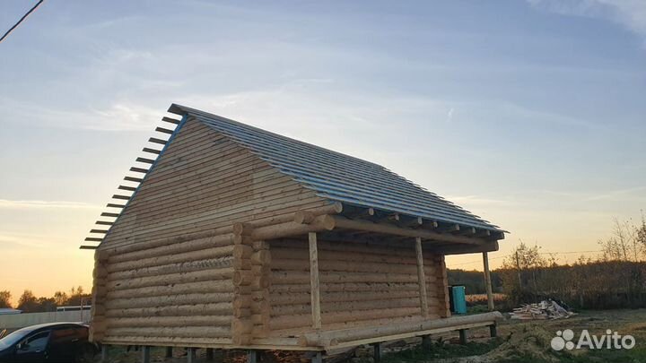 Срубы домов бань под заказ