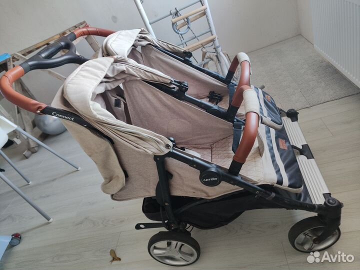 Каляска для двойни Carrello