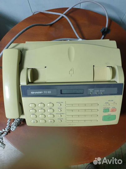 Телефон-факс sharp FO-165