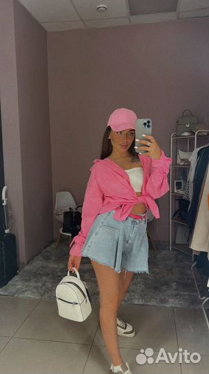 Шорты джинсовые