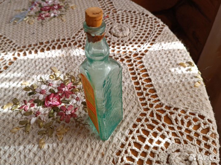 Старинные пузырьки,масло лавровое, масло укропа
