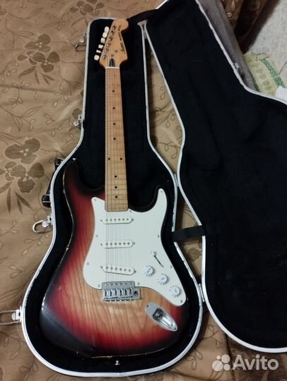 Fender stratocaster, custom, japan, винтаж, 70е