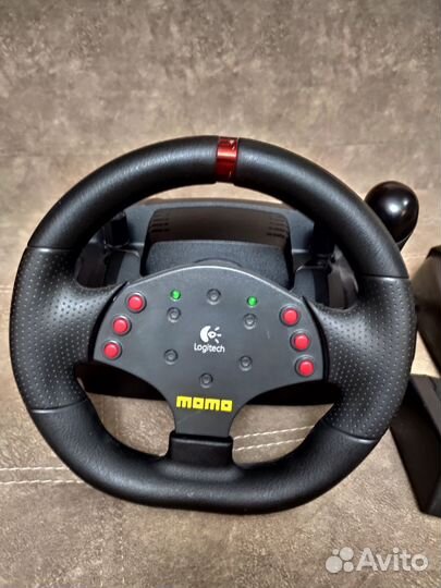 Игровой руль logitech momo racing