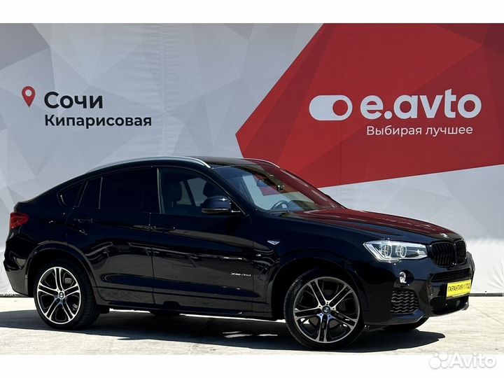 BMW X4 2.0 AT, 2018, 52 000 км