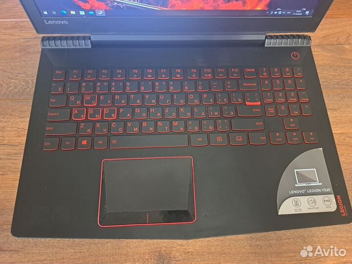 Игровой legion i5 7300hq + 1050 + 16gb