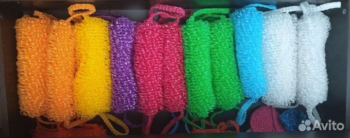 Мочалки ручной работы