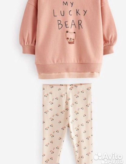 Комплекты, свитшот и леггинсы Next 104, 110 р-р