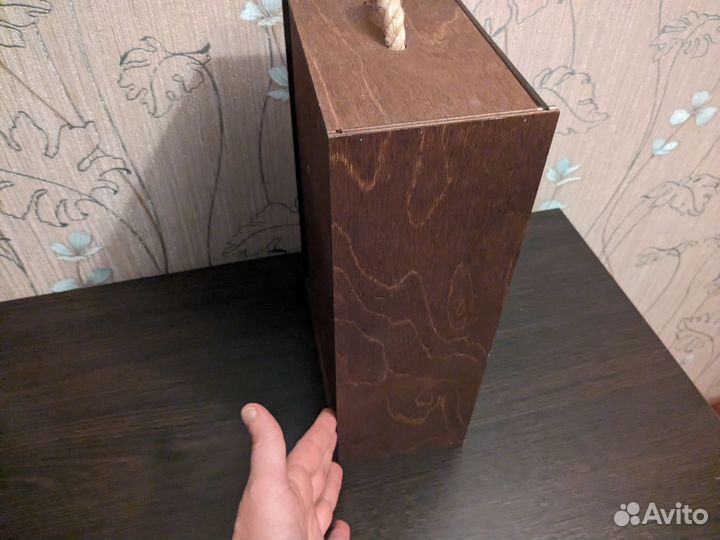 Коробка подарочная деревянная