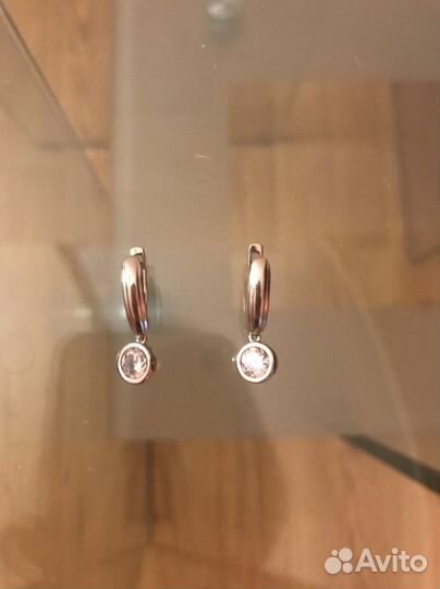 Серебряные серьги 925 пробы