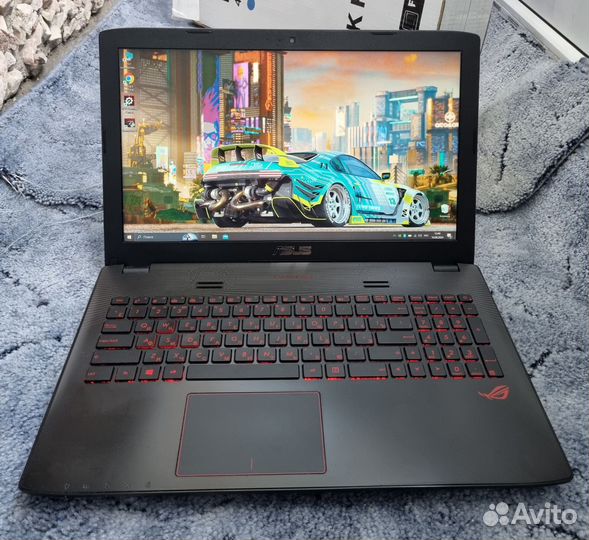 Игровой ноутбук asus 4ядра i5/GTX950M/8озу