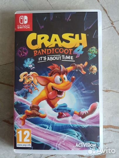 Игра для Nintendo Switch-Crash Bandicoot 4