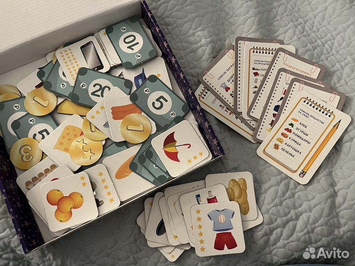 «Учусь считать и покупать» настольная игра