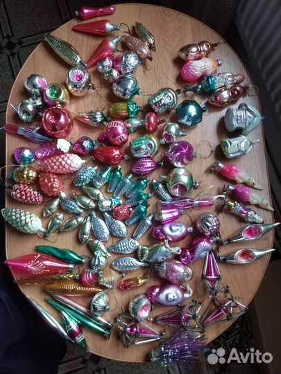 Елочные игрушки СССР