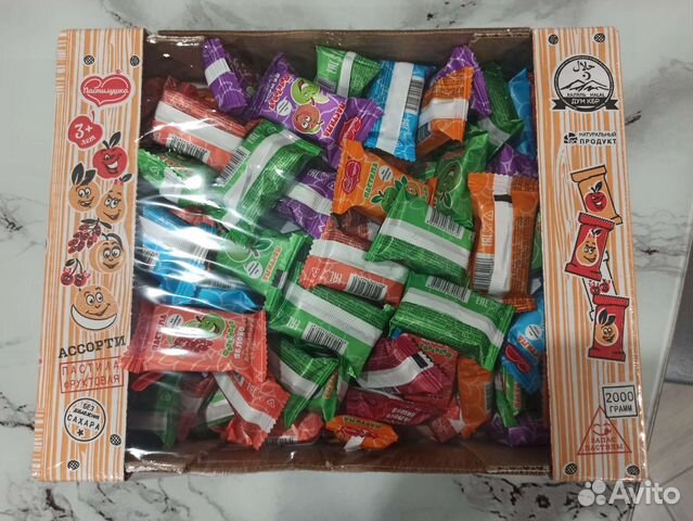 Пастилушка 2 кг ассорти