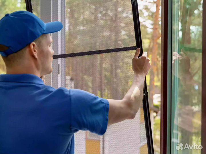 Москитная сетка Алюминиевая RAL2537