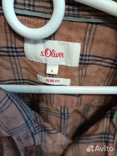 Рубашка мужская s.Oliver, Tom Taylor 48-50 р