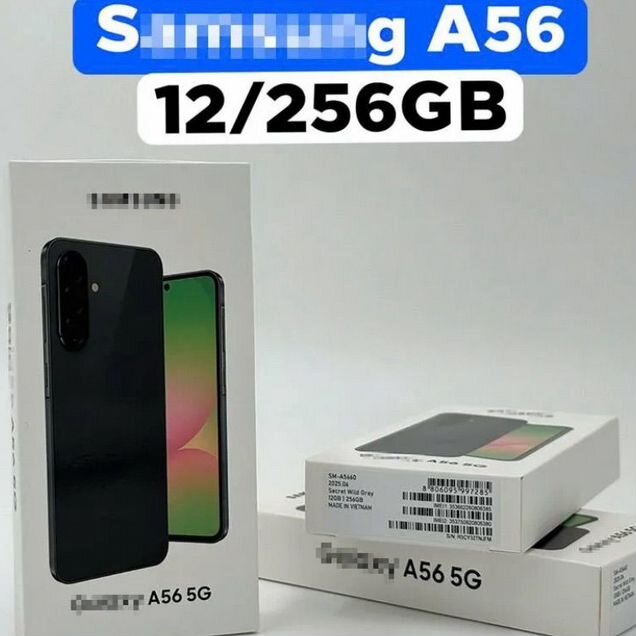 Samsung Galaxy A56, 12/256 ГБ, SIM + eSIM