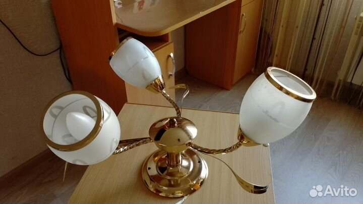 Люстра потолочная бу