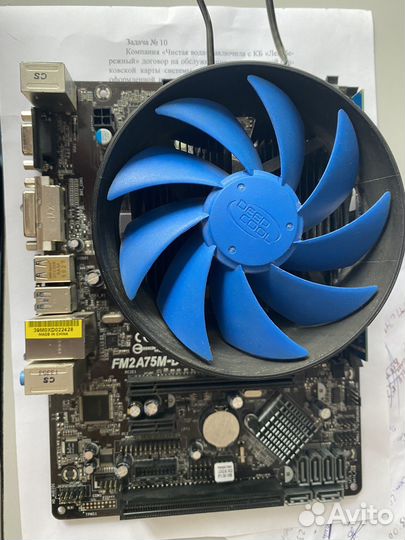 Материнская плата Asrock fm2a75m-dgs