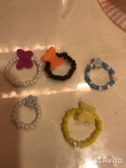 Кольца из бисера