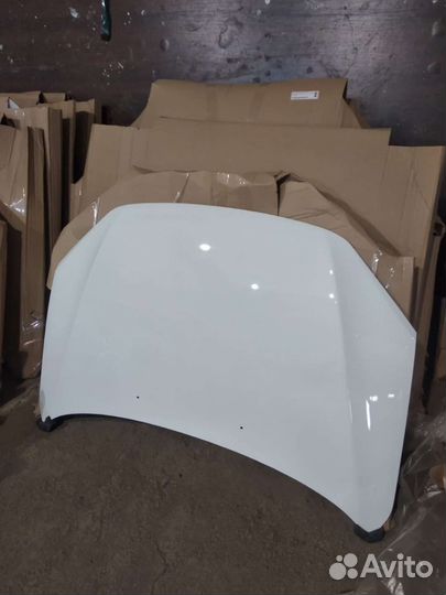 Капот гранта - калина 2 белый автоваз