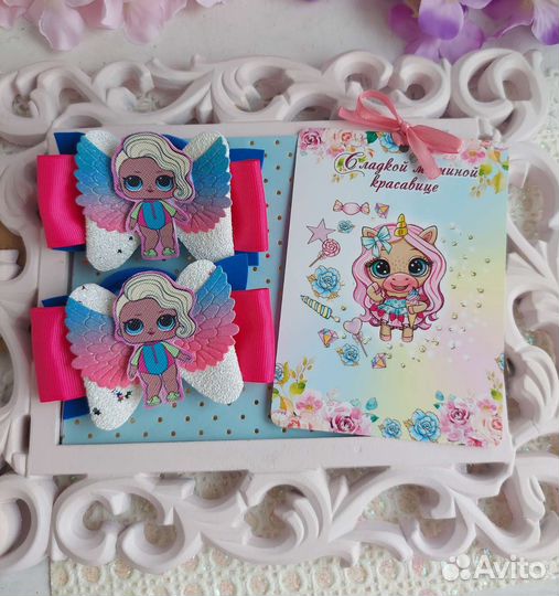 Бантики для волос